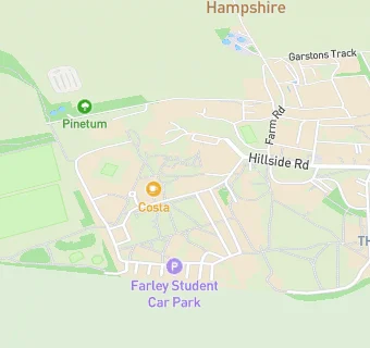 map for Sparsholt College Bar (Fit Jym's)