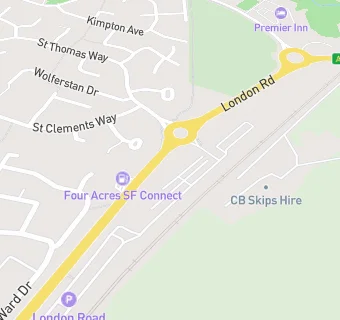 map for Laverstock Care Centre