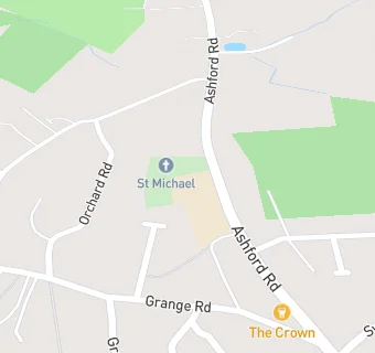 map for St Michael's Pre-School