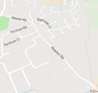 map for Petherton Park School