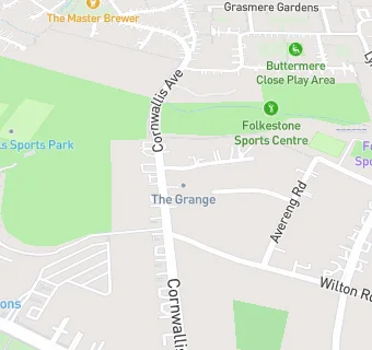 map for The Grange Care Home