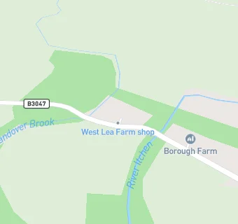 map for West Lea Farm Shop