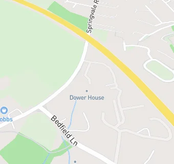 map for The Dower House Nursing Home