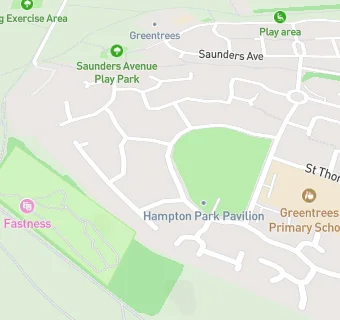 map for Cafe on the Green, Hampton Park