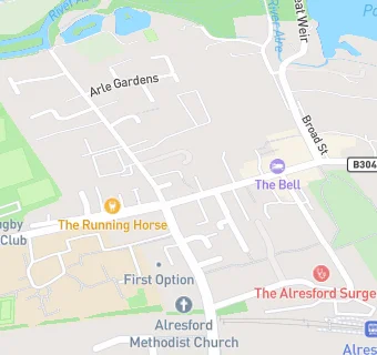 map for Mydentist, West Street, Alresford