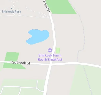 map for Shirkoak Farm Bed & Breakfast