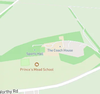 map for Prince's Mead School