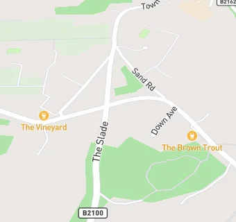 map for Lamberhurst Surgery