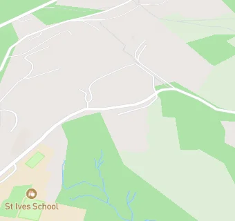 map for St Ives School