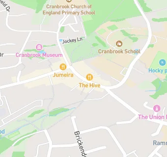 map for The Cloudberry Cranbrook Ltd