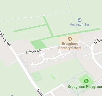 map for School Lane Surgery