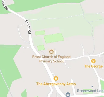 map for Frant Church of England Primary School