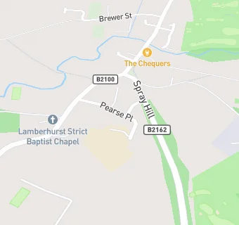 map for Lamberhurst St Mary's CofE (Voluntary Controlled) Primary School