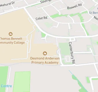 map for Chartwells At Desmond Anderson Primary Academy