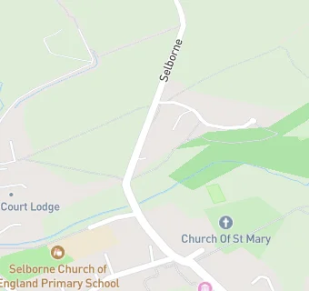 map for Selborne Primary School