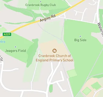 map for Cranbrook Church of England Primary School