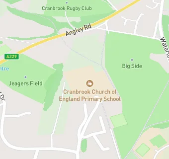 map for Cranbrook Primary Out Of School Club