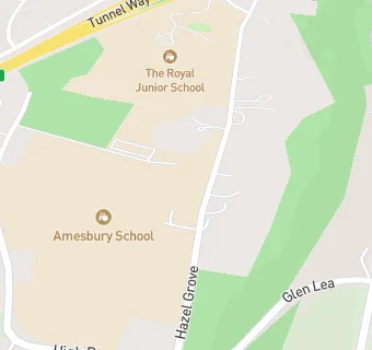 map for Amesbury School