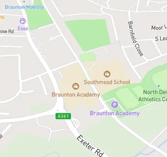 map for Braunton Academy