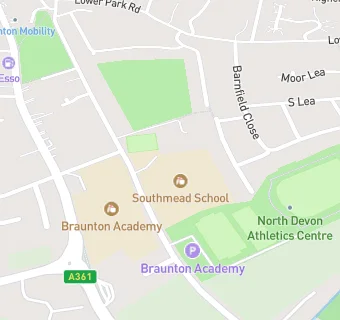 map for Southmead School