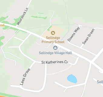 map for Sellindge Surgery