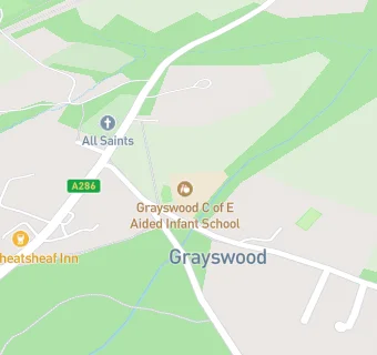 map for Grayswood Church of England (Aided) Primary School