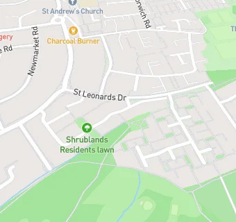 map for Shrublands Residents Club