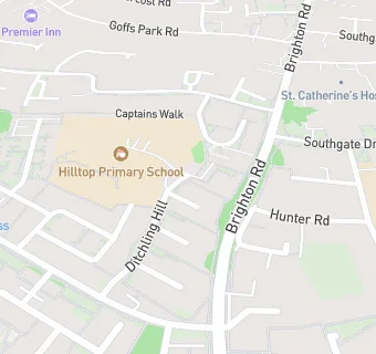 map for Hilltop Primary School Breakfast And After School Club