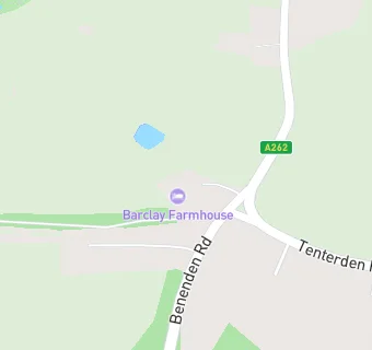 map for Barclay Farmhouse