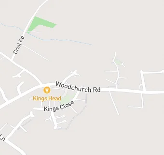 map for Kings Head