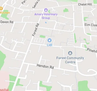 map for Forest Community Centre