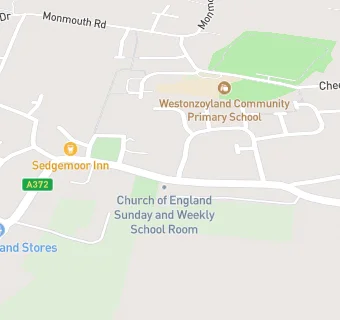 map for Sedgemoor Inn