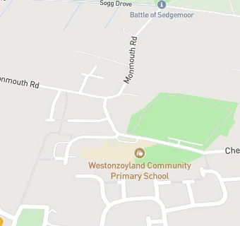 map for Westonzoyland Community Primary School