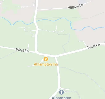 map for Alhampton Inn