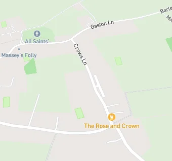 map for The Rose and Crown