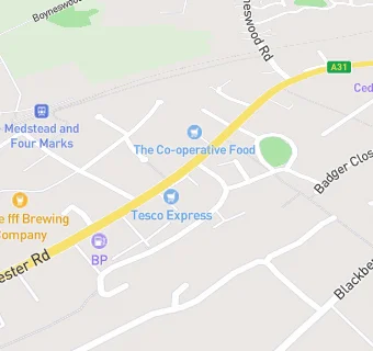 map for Tesco