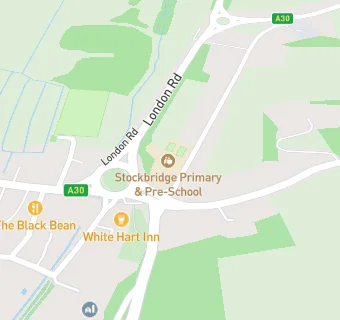 map for Stockbridge Primary & Pre-School