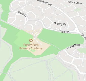 map for Furley Park Primary Academy