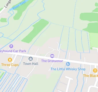 map for The Grosvenor Stockbridge