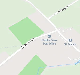 map for Stubbs Cross Post Office