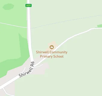 map for Shirwell Community Primary School