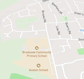 map for Brookside Community Primary School