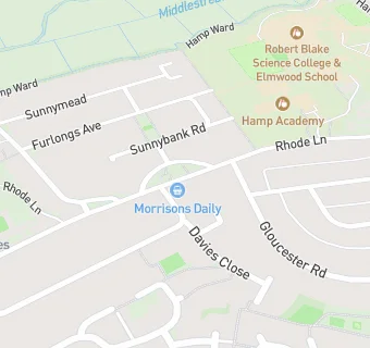 map for The Local Pantry South Bridgwater