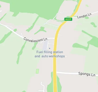 map for Cranbrook Service Station