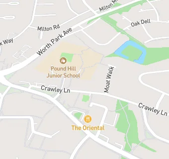 map for Chartwells At Pound Hill Infant Academy