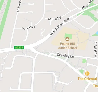 map for Pound Hill Medical Group