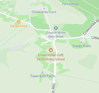 map for Crowcombe CofE VA Primary School