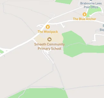 map for After School Club, Smeeth CP School