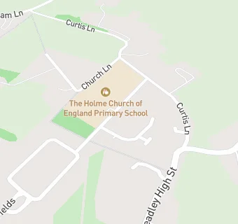 map for The Holme Church of England Primary School