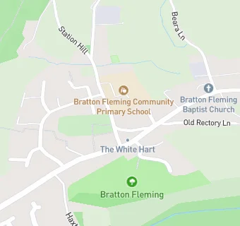 map for Bratton Fleming Community Benefit Society